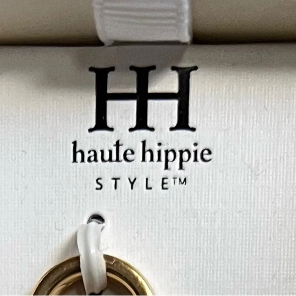Haute Hippie NIB Margarita Beaded Bag Charm & Key Chain